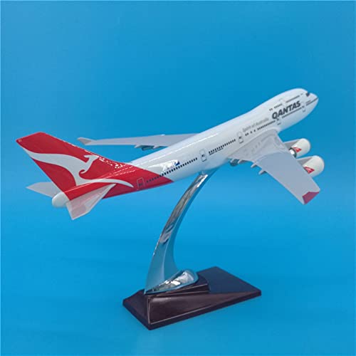 YSAEDATY Für: 1:250 B747 Modell Qantas Australia Airline Alloy Bottom Resin Aircraft Model von YSAEDATY