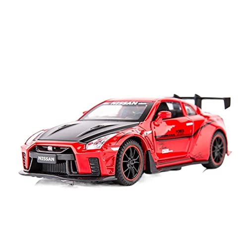 YSAEDATY Für: 1:32 Nissan GTR R35 R34 Rennmodellauto Druckguss Sound Und Licht(B) von YSAEDATY