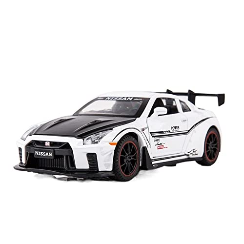 YSAEDATY Für: 1:32 Nissan GTR R35 R34 Rennmodellauto Druckguss Sound Und Licht(C) von YSAEDATY