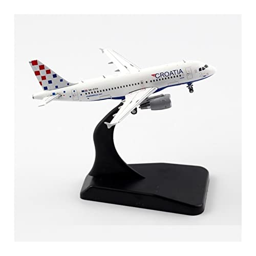 YSAEDATY Für: 1:400 Alloy Aircraft Gift Jc Wings LH4122 Chinese Air Force A319 Druckguss-Flugzeugmodell von YSAEDATY