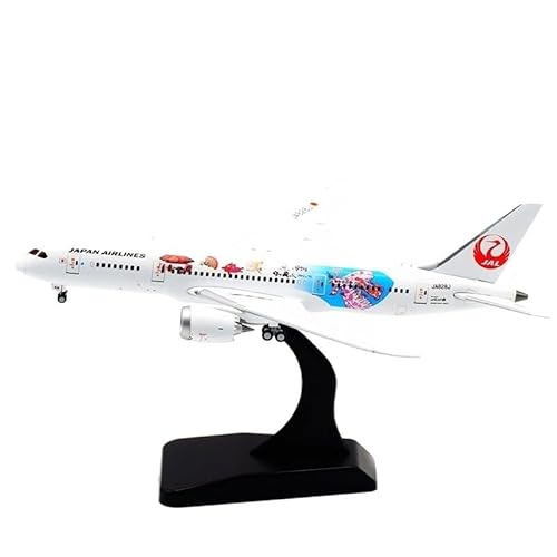 YSAEDATY Für: 1:400 Maßstab 787-8 JA828J Flugzeugmodell Flugzeug Airline Legierung Flugzeug Flugzeugmodell von YSAEDATY