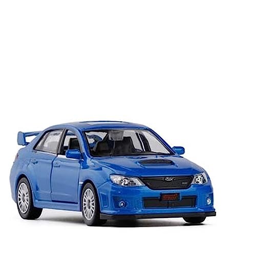 YSAEDATY Für: 2011 Subaru Impreza Coupe 1:36 Metall Pullback WRC STI Auto 2-türiges Modellauto(B) von YSAEDATY