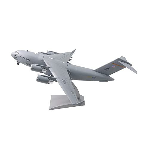 YSAEDATY Für: 3D-Metallmodell C-17 Lufttransportflugzeug mit Ausstellungsstand Militärmodell im Maßstab 1:200 von YSAEDATY