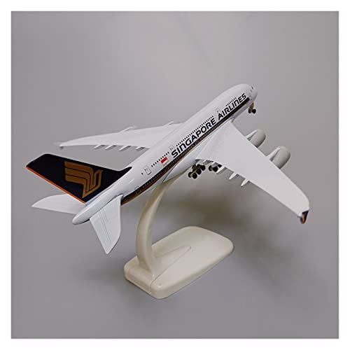 YSAEDATY Für: Air Airlines A380-Flugzeugmodell aus legiertem Metall, Airbus 380-Kanal-Druckguss-Flugzeugmodell von YSAEDATY