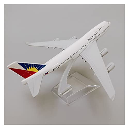 YSAEDATY Für: Alloy Metal Aviation Philippines B747 Airlines Philippines Boeing 747 Druckguss-Flugzeugmodell von YSAEDATY