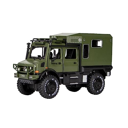 YSAEDATY Für: Analoges Druckguss-Unimog-Geländewagen-Modell Im Maßstab 1:28, Militär-RV-Jungenauto(A) von YSAEDATY