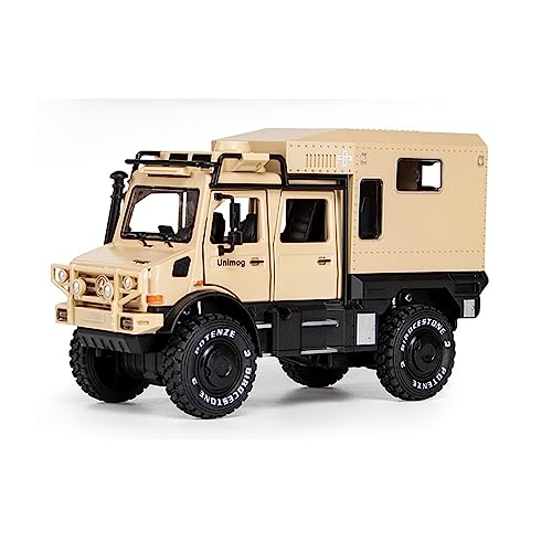 YSAEDATY Für: Analoges Druckguss-Unimog-Geländewagen-Modell Im Maßstab 1:28, Militär-RV-Jungenauto(B) von YSAEDATY