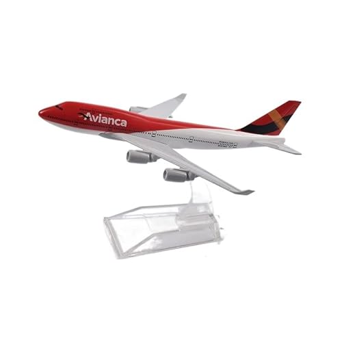 YSAEDATY Für: Avianca Boeing 747, Modellflugzeug, Modellflugzeug, Druckguss-Metall, Maßstab 1:400 von YSAEDATY