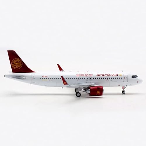 YSAEDATY Für: Druckguss 1:200-Legierungsmaterial Juneyao Airlines A320NEO B-30FQ Flugzeugmodell von YSAEDATY