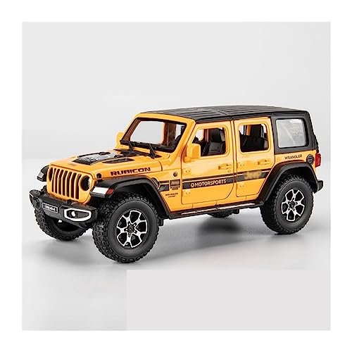 YSAEDATY Für: Druckguss 1:24 Miniatur-Geländewagen Jeep Wrangler Rubicon Aus Metall(D) von YSAEDATY