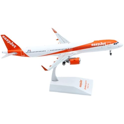 YSAEDATY Für: Druckguss-Flugzeugmodell aus britischer Easyjet A321NEO OE-ISB-Legierung im Maßstab 1:200 von YSAEDATY