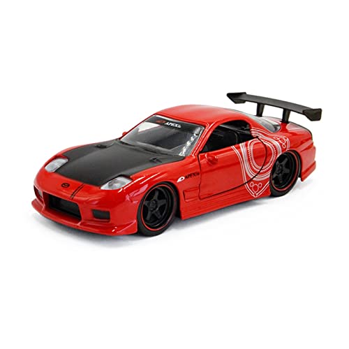 YSAEDATY Für: Initial D Toyota AE86 1:32 Nissan GTR R34 R35 Mazda RX7 Legierung Auto Modell 1:28 Zurückziehen(C) von YSAEDATY