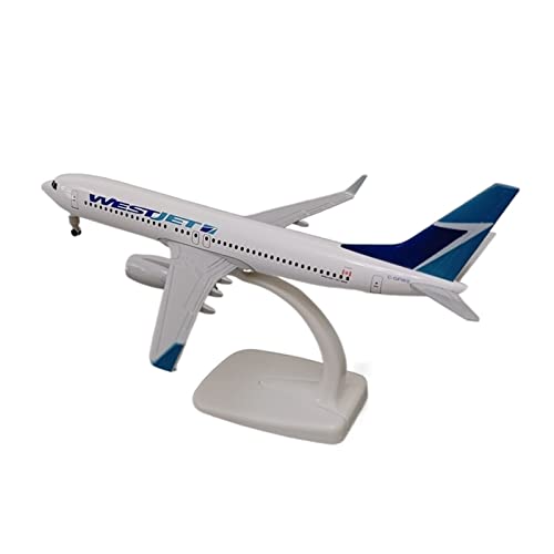 YSAEDATY Für: Legierungsmetall Air Canada Westjet Boeing 737 B737 Druckguss-Flugzeugmodell von YSAEDATY