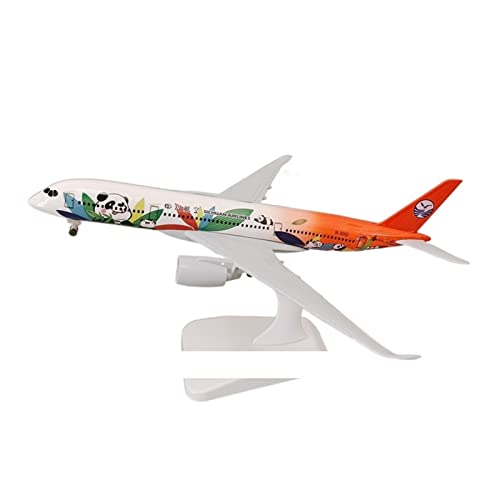 YSAEDATY Für: Legierungsmetall China Airline Sichuan Airlines 350 A350 Cartoon Panda Druckguss-Flugzeugmodell von YSAEDATY