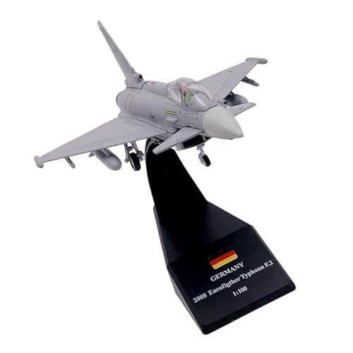 YSAEDATY Für: Luftwaffe Iron Crusaders Typhoon EF2000 Legierungsdruckguss-Flugzeugmodell 1/100 von YSAEDATY