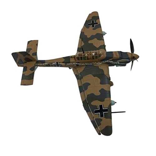 YSAEDATY Für: Militärmodell des Deutschen Jagdflugzeugs Junkers Stuka Ju-87 Tauchbomber im Maßstab 1:72, Modellspielzeug von YSAEDATY