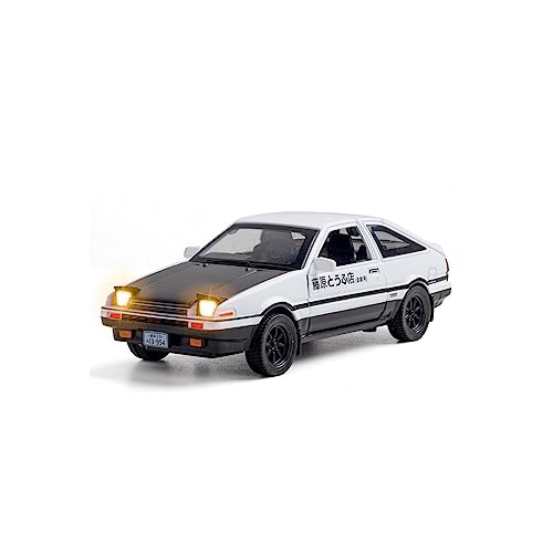 YSAEDATY Für: Spielzeugauto Initial D AE86 MetalToy 1:28 Legierung Auto Druckguss Und Automodell von YSAEDATY