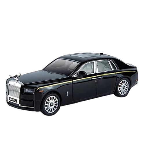 YSAEDATY Für: Rolls Royce Phantom Alloy Modell Druckguss Sound Und Light Model Car(A) von YSAEDATY