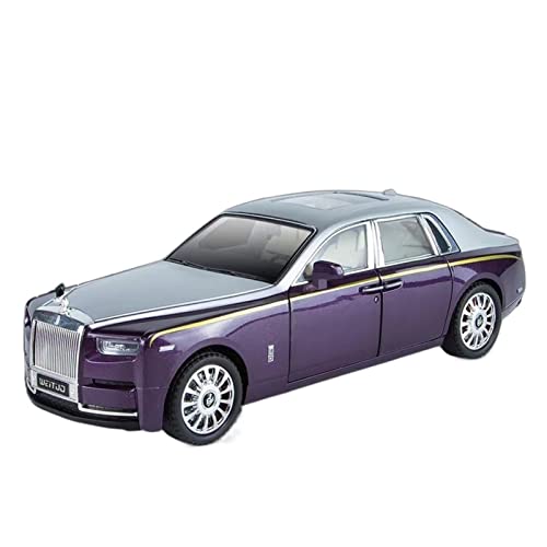 YSAEDATY Für: Rolls Royce Phantom Alloy Modell Druckguss Sound Und Light Model Car(C) von YSAEDATY