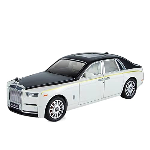 YSAEDATY Für: Rolls Royce Phantom Alloy Modell Druckguss Sound Und Light Model Car(D) von YSAEDATY