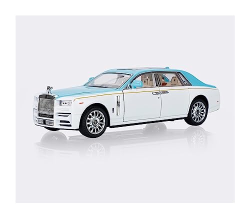 YSAEDATY Für: Rolls-Royce Phantom Mansory Alloy 1:24 Und Modellauto Mit Sound Und Licht, Rückzugsauto(B) von YSAEDATY