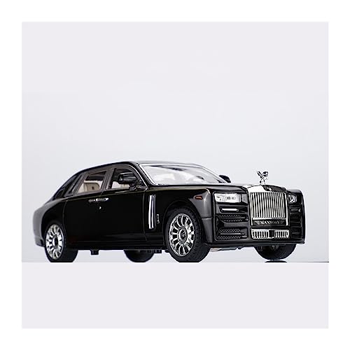 YSAEDATY Für: Rolls-Royce Phantom Mansory Alloy 1:24 Und Modellauto Mit Sound Und Licht, Rückzugsauto(A) von YSAEDATY