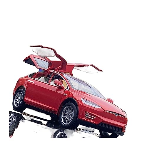 YSAEDATY Für:Tesla Model X Druckguss 1:24 Metallsimulationskollektion Ton Und Licht(C) von YSAEDATY