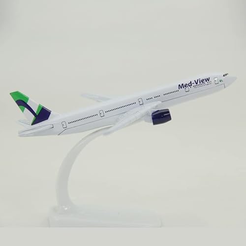 YSAEDATY Für: A340-300-Flugzeugmodell im Maßstab 1:400, Gulf Airlines-Legierungsflugzeugmodell von YSAEDATY