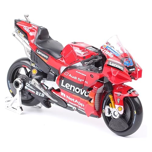 YSAEDATY Maßstab 1:18 2021 Ducati Desmosedici GP21 Nr. 43 Jack Miller Nr. 63 Francesco Bagnaia Motorrad YSAEDATY Maßstab 1:18 2021 Ducati Desmosedici GP21 Nr. 43 Jack Miller Nr. 63 Francesco Bagnaia Motorrad von YSAEDATY