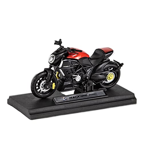 YSAEDATY Maßstab 1:18 Du Kadi Devil Alloy Scooter Druckguss-Kinderspielzeug-Motorrad-Rennmodell(B) von YSAEDATY