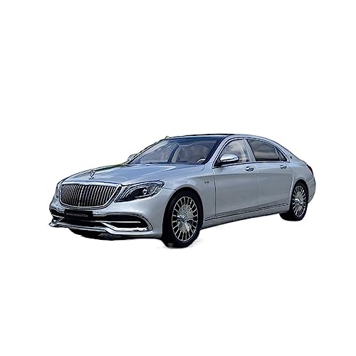 YSAEDATY for 1/18 2019 Mercedes-Benz Maybach S-Klasse S650 Legierung Auto Modell Sammler Geschenk Silber von YSAEDATY