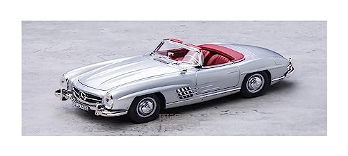 YSAEDATY for Druckguss-Mercedes-Benz 300SL 1957 Cabriolet-Oldtimermodell Aus Metall Im Maßstab 1:18 von YSAEDATY