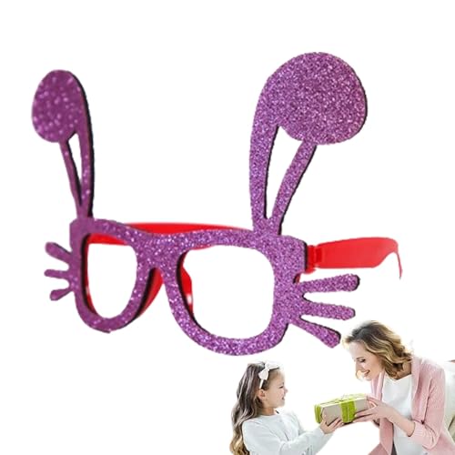 Brillenbogen für Osterparty, Ostern Sonnenbrille Handwerk - Bunny Ears Chick Eggs Favors | Süße Osterzubehör Ostern Brille für Familie Freunde Kollegen von YTGOCN