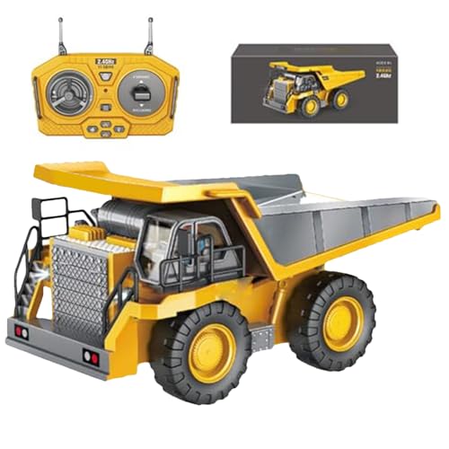 Ferngesteuerter Muldenkipper,Ferngesteuerter Muldenkipper - Ferngesteuerte Trucks für Kinder ab 6 Jahren - RC-Car-Muldenkipper mit funktionierenden Scheinwerfern, kinderfreundliche Steuerung für Kinde Ferngesteuerter Muldenkipper,Ferngesteuerter Muldenkipper - Ferngesteuerte Trucks für Kinder ab 6 Jahren - RC-Car-Muldenkipper mit funktionierenden Scheinwerfern, kinderfreundliche Steuerung für Kinde von YTGOCN