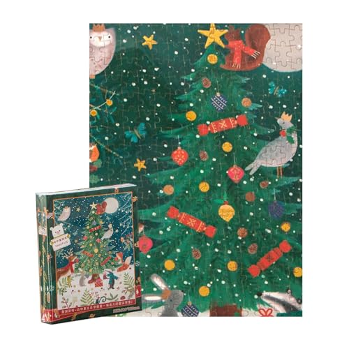 -Puzzle, Weihnachten Puzzle in | Cartoon-Weihnachts-Puzzle für Erwachsene,1000X bunte Weihnachten Puzzles, Urlaub Puzzle für Familienspiele, Sammlung von YTGOCN