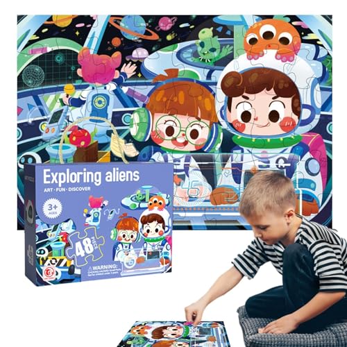 Puzzle Rätsel für Kinder, Vorschule Rätsel,Reiseverfahren Rätsel Spielzeug - Hirnteaser für Kinder, Lernaktivitäten, Osterkorb Stuffers von YTGOCN