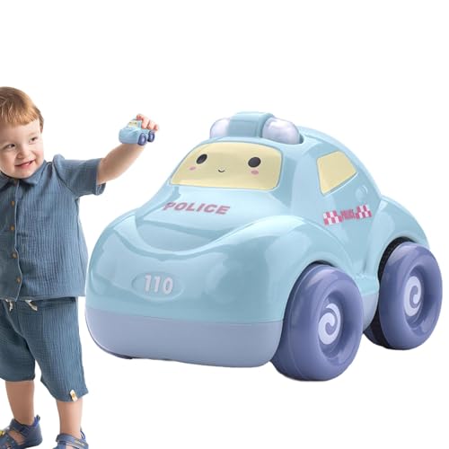 Spielzeugautos zum Zurückziehen,Autos zum Zurückziehen für Kinder, Press and Go-Fahrzeuge, Rückziehfahrzeuge, kleine Feuerwehrautos, Krankenwagen, Cartoon-Autospielzeug, kleines Autospielzeug für Kind von YTGOCN