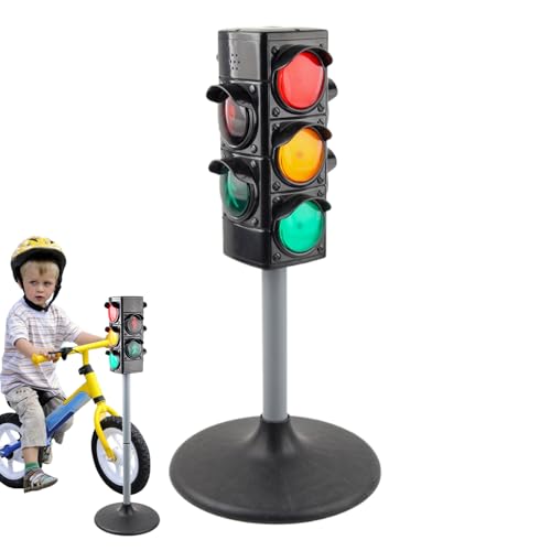 YTGOCN Ampel Spielzeug,Sicherheits Verkehrsindikator Mit Licht Und Ton | Interaktives Lernspielzeug Für Rollenspiele Kinder Garten Schule Outdoor YTGOCN Ampel Spielzeug,Sicherheits Verkehrsindikator Mit Licht Und Ton | Interaktives Lernspielzeug Für Rollenspiele Kinder Garten Schule Outdoor von YTGOCN