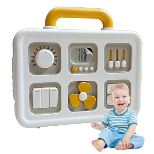 YTGOCN Sensory Boards, Baby Activity Board - Motorspielzeug | Lernen für motorische Fähigkeiten Reiseaktivitätsboard geschäftiges Spielzeug für 1 -jährige Kinder YTGOCN Sensory Boards, Baby Activity Board - Motorspielzeug | Lernen für motorische Fähigkeiten Reiseaktivitätsboard geschäftiges Spielzeug für 1 -jährige Kinder von YTGOCN