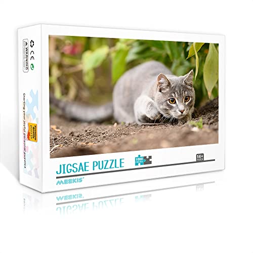 1000 Teile Mini-Puzzle für Erwachsene Katze Klassisches Puzzle Machen Sie EIN einzigartiges Puzzle-Geschenk (Papppuzzle 38x26cm) Puzzle für Erwachsene 1000 Teile von YTLIUYUANDE