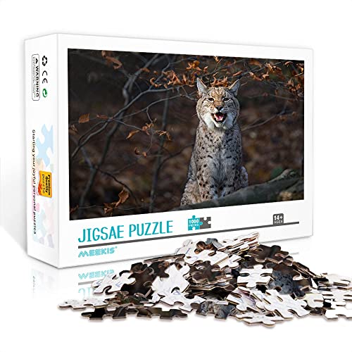 1000 Teile Mini-Puzzle für Erwachsene Lynx Classic Puzzle Brain Teaser Puzzlespiel Geschenk (38x26cm Kartonpuzzle) Puzzles für Erwachsene und Kinder von YTLIUYUANDE