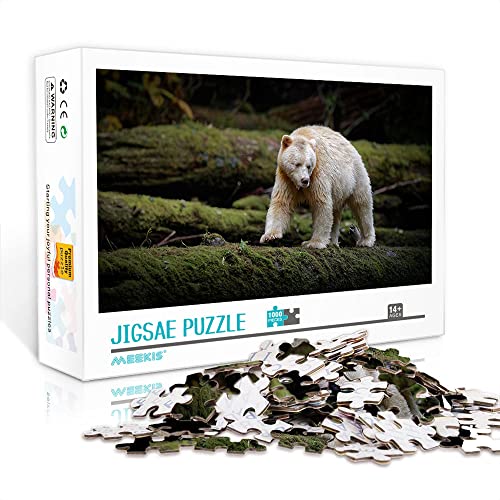 Mini Puzzle für Erwachsene 1000 Teile Kermode Puzzle Set DIY Spielzeug Geschenk Klassisches Spiel Puzzle (38x26cm Kartonpuzzle) Puzzles für Erwachsene und Kinder von YTLIUYUANDE