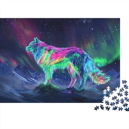 Arctic Fox Puzzles 1000 Teile Für Erwachsene|| 1000 Teile Holzpuzzle Lernspiele Heimdekoration Puzzle 1000pcs (75x50cm) von YTPONBCSTUG