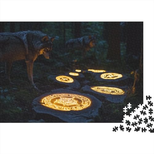 Black Forest Puzzles 1000 Teile Für Erwachsene|| 1000 Teile Holzpuzzle Lernspiele Heimdekoration Puzzle 1000pcs (75x50cm) von YTPONBCSTUG