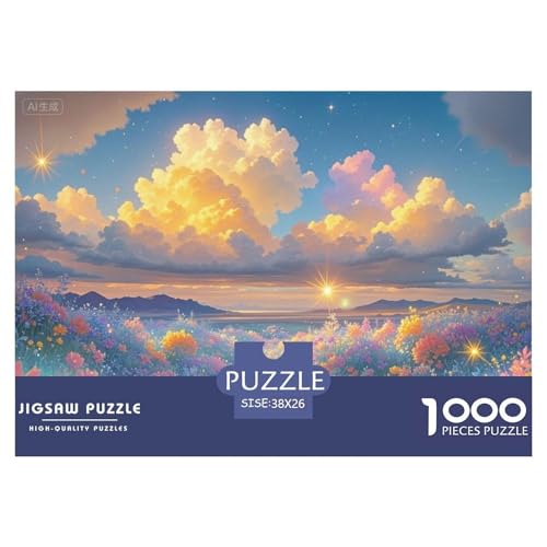 Bunte Wolken Hölzerne Puzzles Wasserfest 1000 Teile DIY- Puzzle Für Erwachsene Buntzur Heimdekoration Bunte Wolken Hölzerne Puzzles Wasserfest 1000 Teile DIY- Puzzle Für Erwachsene Buntzur Heimdekoration von YTPONBCSTUG