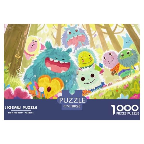Cartoon-Monster Hölzerne Puzzles Wasserfest 1000-teiliges Puzzle Geschenke Für Erwachsene Herausfordernd Und Knifflig Lernspiele Cartoon-Monster Hölzerne Puzzles Wasserfest 1000-teiliges Puzzle Geschenke Für Erwachsene Herausfordernd Und Knifflig Lernspiele von YTPONBCSTUG