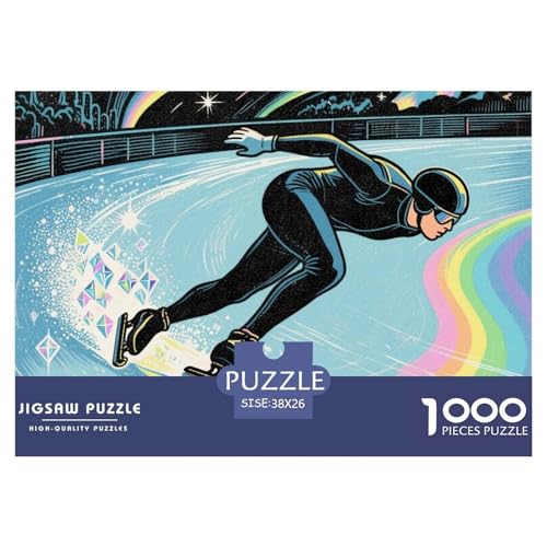Eisschnelllauf Hölzerne Puzzles Wasserfest 1000-teiliges Puzzle Für Erwachsene Unmöglich Lernspiele Eisschnelllauf Hölzerne Puzzles Wasserfest 1000-teiliges Puzzle Für Erwachsene Unmöglich Lernspiele von YTPONBCSTUG