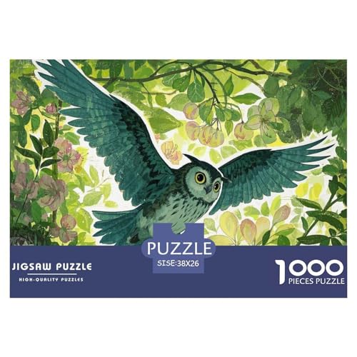 Eule Hölzerne Puzzles Wasserfest 1000-teiliges Puzzle Geschenke Für Erwachsene Herausfordernd Und Knifflig Lernspiele Eule Hölzerne Puzzles Wasserfest 1000-teiliges Puzzle Geschenke Für Erwachsene Herausfordernd Und Knifflig Lernspiele von YTPONBCSTUG