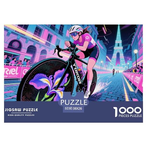 Fahrrad Hölzerne Puzzles Wasserfest 1000-teiliges Puzzle Geschenke Für Erwachsene Herausfordernd Und Kniffligzur Heimdekoration Fahrrad Hölzerne Puzzles Wasserfest 1000-teiliges Puzzle Geschenke Für Erwachsene Herausfordernd Und Kniffligzur Heimdekoration von YTPONBCSTUG