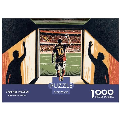 Football Hölzerne Puzzles Wasserfest 1000 Teile DIY- Puzzle Geschenke Für Erwachsene Herausfordernd Und Knifflig Herausfordernde Football Hölzerne Puzzles Wasserfest 1000 Teile DIY- Puzzle Geschenke Für Erwachsene Herausfordernd Und Knifflig Herausfordernde von YTPONBCSTUG